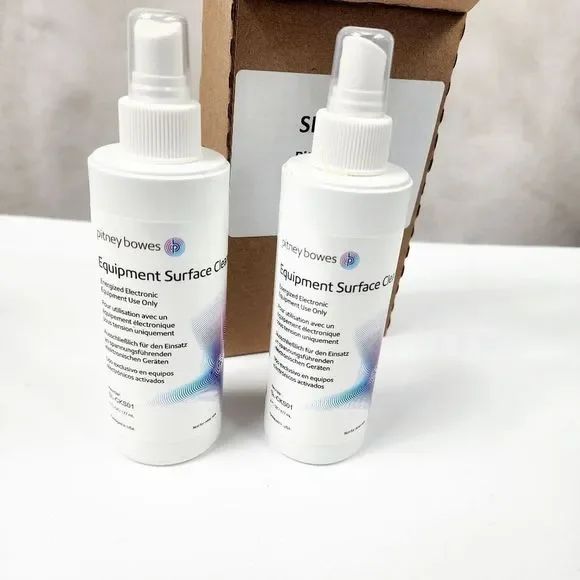 2 Pack Electronic Surface Cleaner from Pitney Bowes - Picture 1 of 2